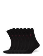 Bo Socks 6Pk Mcs M Acc Black MCS