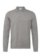 Luke Stretch Polo Shirt Grey Filippa K