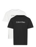 Institutional 2-Pack T-Shirt Patterned Calvin Klein