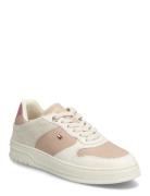 Th Sporty Cupsole Tumbled Ltr Pink Tommy Hilfiger