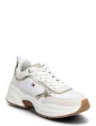 Th Chunky Runner Metallic White Tommy Hilfiger