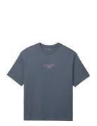 Ss 16S Rlxd Fit Ckj Graphic Tee Grey Calvin Klein Jeans