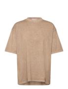 2Nd Arale Tt - Over Washed Jersey Beige 2NDDAY