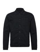 Cropped Length Overshirt Black Lindbergh