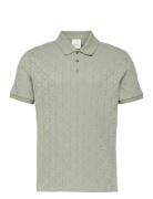 Ss Dbl Mercerized Emblem Jacquar Khaki Calvin Klein