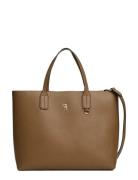 Th Icon Satchel Brown Tommy Hilfiger