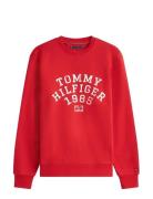 Hilfiger Arch Sweatshirt Red Tommy Hilfiger
