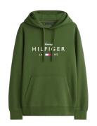 Brand Love Big Hilfiger Hoodie Green Tommy Hilfiger