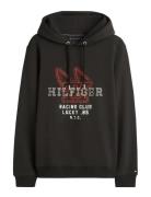 Modern Ath Graphic Hoody Black Tommy Hilfiger
