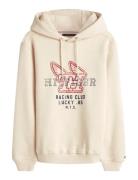 Modern Ath Graphic Hoody Cream Tommy Hilfiger