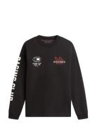 Modern Athleisure Ls Tee Black Tommy Hilfiger