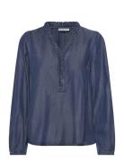 Fqwilke-Blouse Navy FREE/QUENT