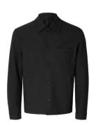 Slmreg-Robert Overshirt Noos Black Selected