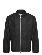 Water Repellent Zipper Jacket - Bla Black Garment Project