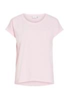 Vidreamers New Pure T-Shirt-Noos Pink Vila