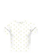 Kogbella Life Short Aop S/S Top Jrs Noos White Kids Only