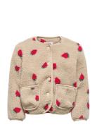 Kmghoky L/S Teddy Jacket Otw Noos Beige Kids Only