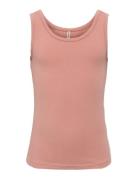 Kmglola S/L Tank Top Jrs Acc Pink Kids Only
