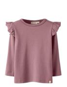Nmflayo Sev Ls Slim Top Lil Pink Lil'Atelier