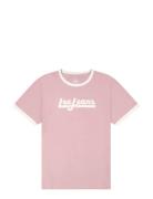 Ringer Tee Pink Lee Jeans