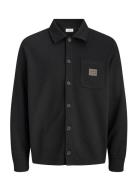 Jjwaffle Daytona Sweat Overshirt Black Jack & J S