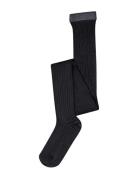 Cotton Rib Tights Black Mp Denmark