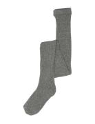 Cotton Rib Tights Grey Mp Denmark