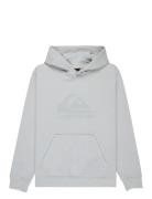 Comp Logo Hoodie Youth Grey Quiksilver