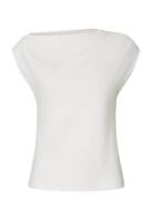 Slfmolly Ss Top White Selected