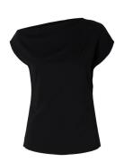 Slfmolly Ss Top Black Selected