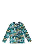 Flygtur Tröja Blå 122 Patterned Martinex