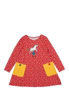 Prickigt Klänning Red Martinex