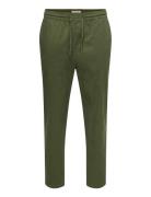 Onsreid Linus Tapered 0571 Slub Pant Green ONLY & SONS