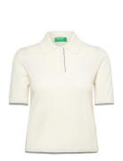 H/S Polo Shirt White United Colors Of Benetton