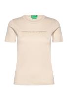 T-Shirt Cream United Colors Of Benetton