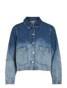 Vicreek L/S Faded Denim Jacket/Bfs Blue Vila
