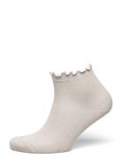 Lis Glitter Short Socks Cream Mp Denmark
