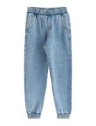 Trousers Jogging Denimlook Blue Lindex