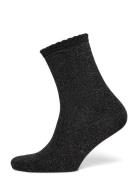 Pcsebby Glitter Long 1 Pack Socks Noos Black Pieces