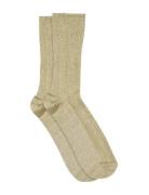 Julia Glitter Socks Khaki Mp Denmark