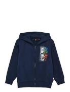 Lwsaku 605 - Hooded Sweatshirt Navy LEGO Kidswear