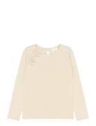 Tnsigga L_S Rib Tee Cream The New