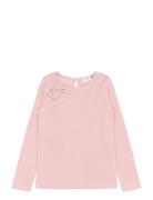 Tnsigga L_S Rib Tee Pink The New