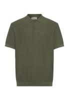Cfedward Relaxed Polo Knit Khaki Casual Friday