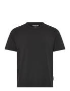 Jcomineral Tonal Binded Tee Ss Crew Neck Black Jack & J S