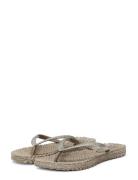 Flip Flops With Glitter Grey Ilse Jacobsen