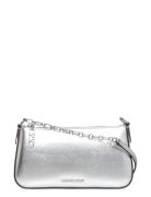 Md Chain Pouchette Silver Michael Kors