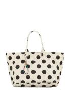 Maxi Polka Canvas Camila Bag Black Becksöndergaard