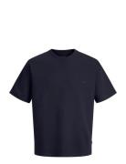 Jprblaethan Ss Logo Tee Sn Navy Jack & J S