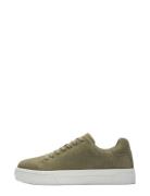 Slhdavid Chunky Suede Sneaker 2.0 Noos Khaki Selected